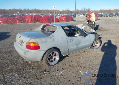 1997 Honda Del Sol S z USA, uszkodzony, nr VIN JHMEH6241VS000407